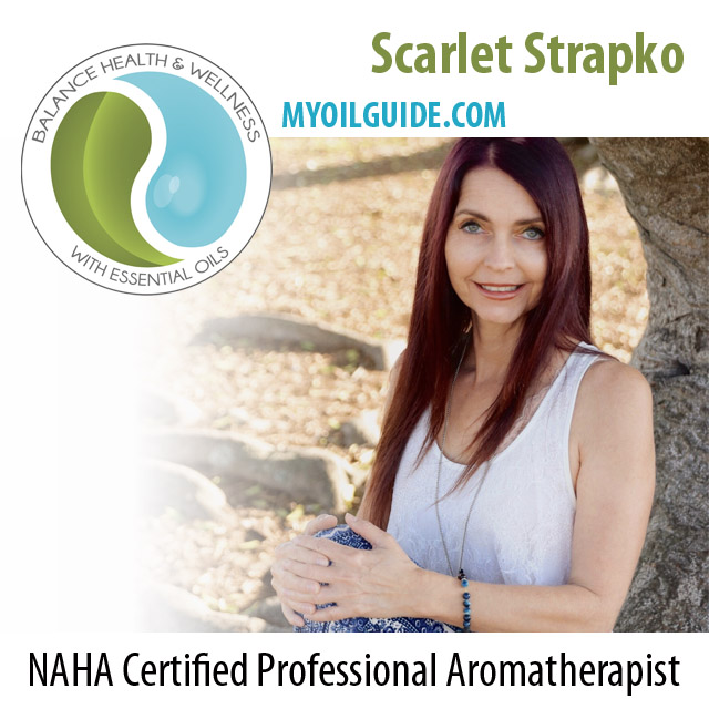 Scarlet Strapko NAHA Certified Aromatherapist